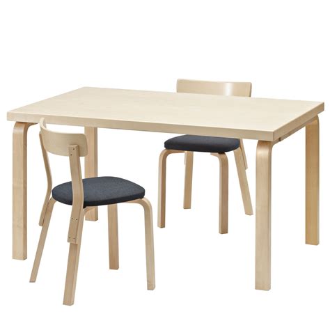 Artek Alvar Aalto Rectangular Table B Artek Alvar Aalto Dining