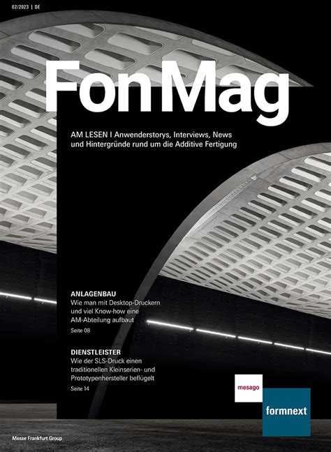 Formnext Magazine Formnext Mesago