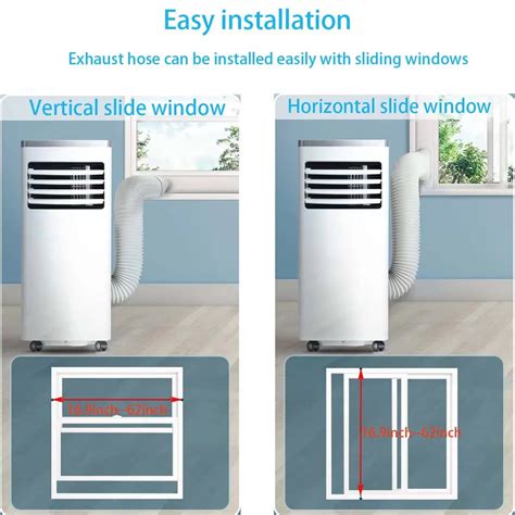 Snapklik.com : Coolaihan Portable Air Conditioner Window Vent Kit