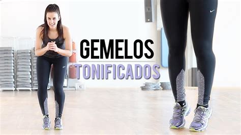 Ejercicios De Piernas Para Tonificar Gemelos Pantorrillas Youtube