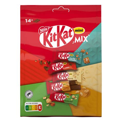 Nestlé kitkat mini mix aanbieding bij Dekamarkt