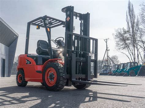 X Series Lithium Battery Forklift 8 Ton Logistics Forklift Cpd80 In