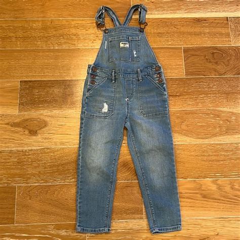 Oshkosh B Gosh Bottoms Oshkosh Bgosh Denim Overalls Poshmark