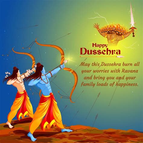 happy dussehra image with quotes | Happy dussehra wishes, Happy ...