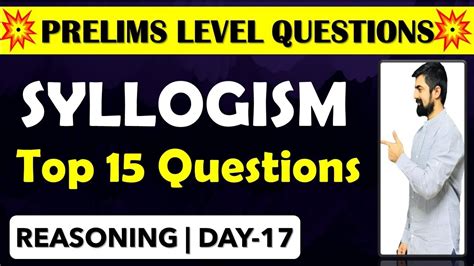 Syllogism Top 15 Questions Ibps Rrbibps Clerk Pre 2021day 17