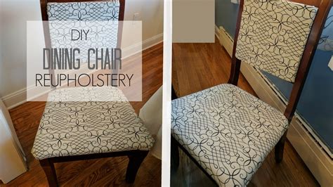 How To Reupholster A Chair And Back Diy Tutorial Hip N Creative