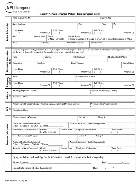 Demographic Form Fill Out Sign Online DocHub Free Printable