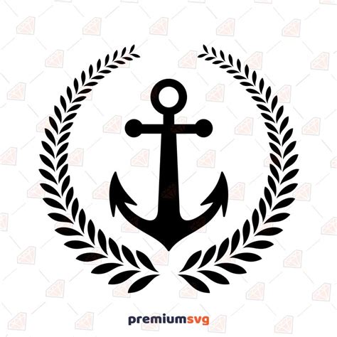 Anchor Monogram Svg Bundle Anchor Bundle Vector Instant Download Premiumsvg