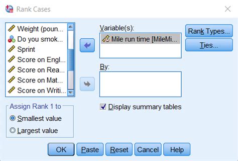 How To Rank Cases In Spss Hkt Consultant