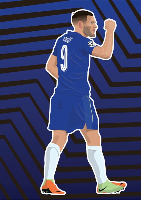 Jamie Vardy 100 Goals Poster on Behance