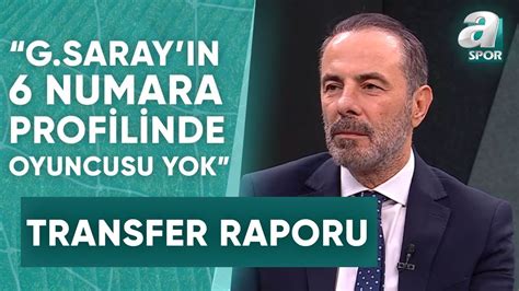 Reha Kapsal Galatasaray N Numaraya Htiyac Var A Spor Tak M