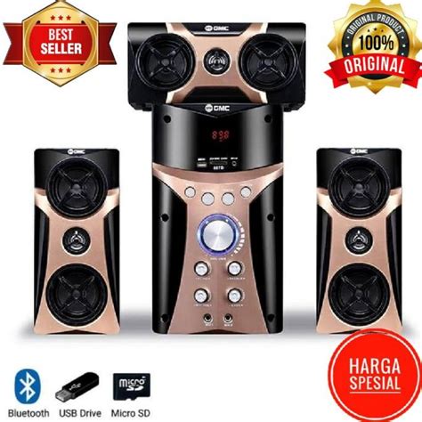 Jual Speaker Gmc 887D Speaker Aktif Bluetooth Karaoke Nigasraid