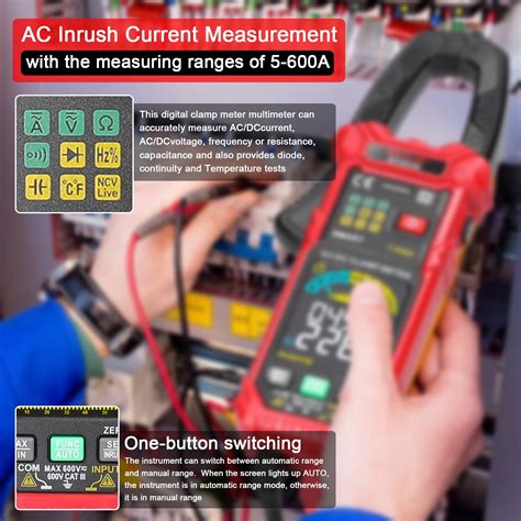 Multimeters Rms A Meter Ncv Rms Voltmeter Tester V