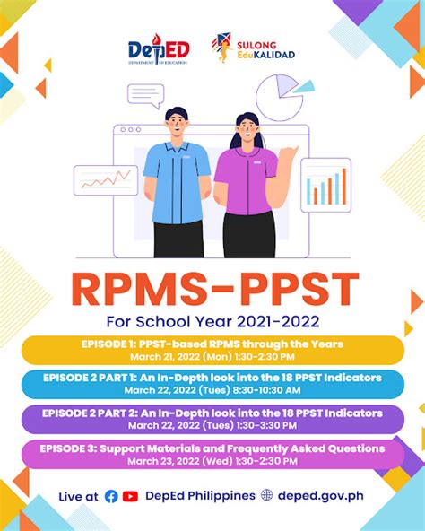 3 Day Orientation On The RPMS PPST SY 2021 2022 DepEd Philippines