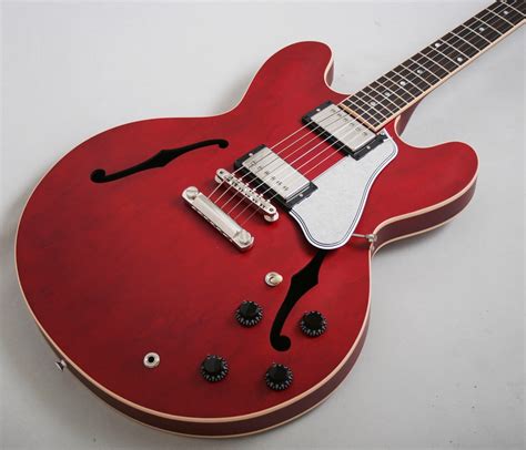 Gibson Memphis Es 335 Dot Satin 2014 Faded Cherry