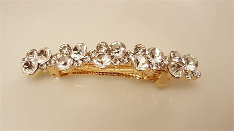 Diamonte Hair Clip Bridal Hair Accessories Hair Clip Wedding Hair Clip