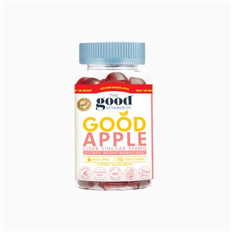 Apple Cider Vinegar Acv Supplements Gummies Soft Chews The Good Vitamin Co