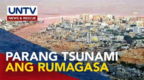 Bilang Ng Mga Nasawi Sa Mala Tsunami Na Pagragasa Ng Baha Sa Libya