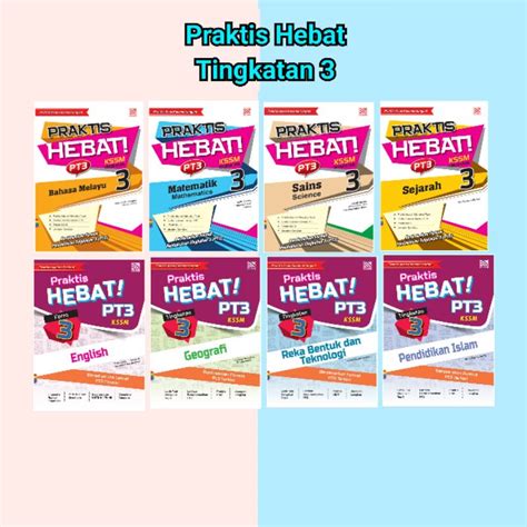 BS Buku Latihan Praktis Hebat PT3 Tingkatan 3 2022 Shopee Malaysia