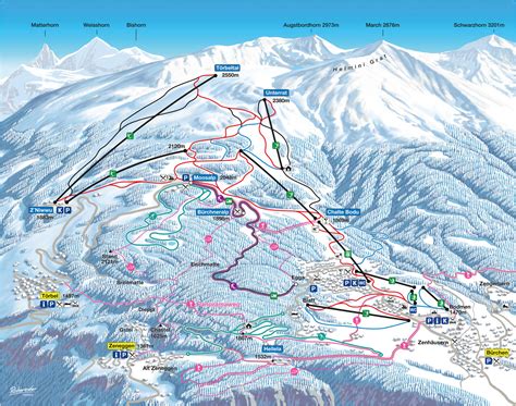 Bergfex Loipenplan Moosalpregion Langlaufen Moosalpregion