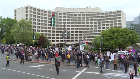 Protesters Rally Outside White House Correspondents Dinner Cgtn