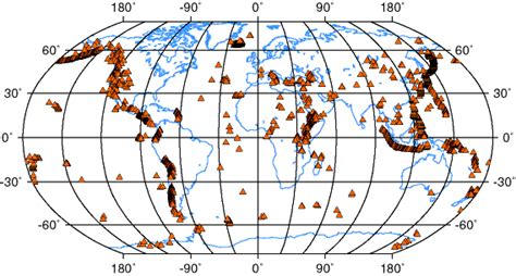 世界 火山地图 世界火山分布图 世界火山地震带分布图 大山谷图库