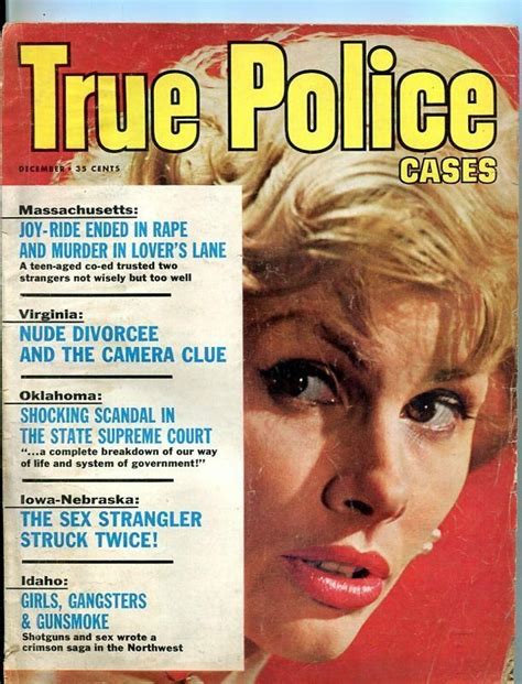 True Police Cases Dec 1964 Sex Strangler Girls Gangsters Supreme Court