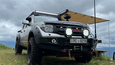 Fully Customized Roof Rack For Nissan Navara D40 Youtube