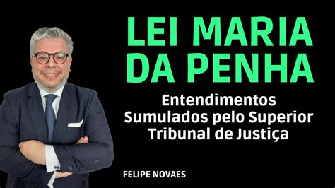 Súmulas do STJ sobre a Lei Maria da Penha YouTube