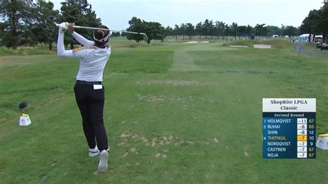 Atthaya Thitikul Second Round Highlights 2023 Shoprite Lpga Classic