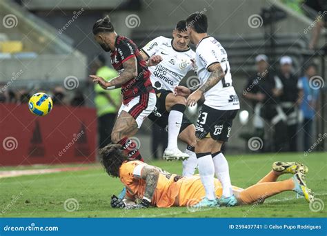 Rio Brazil Brazilian Cup Final Flamengo Vs Corinthians Editorial