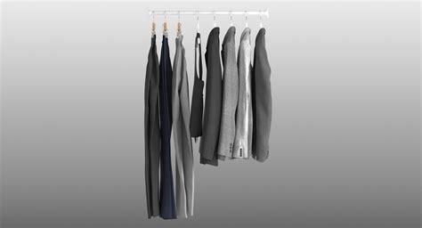 Realistic Clothes Hanger 3d Model Turbosquid 1291894