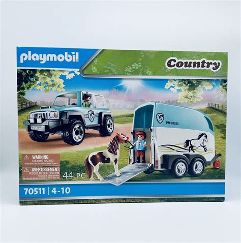 Playmobil Country Pkw Mit Pferdeanh Nger Online Kaufen Ebay