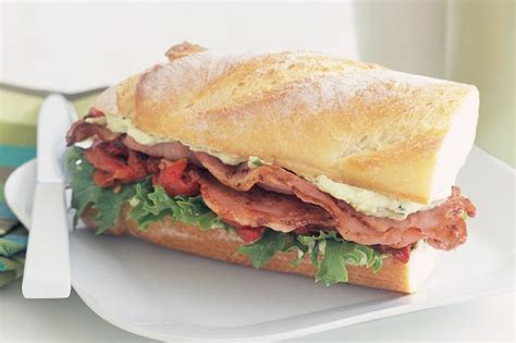 Avocado Blt Baguettes Recipe Au