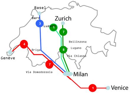 New! Italy – Switzerland E-tickets – ACP Rail