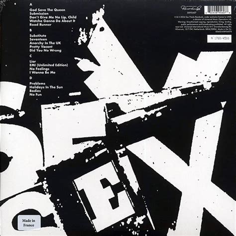 Sex Pistols The Filth And The Fury