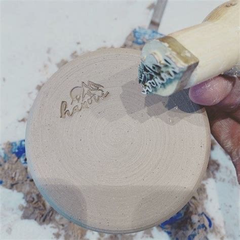 Custom Pottery Stamp Clay Stamps Ceramic Stamps Clay Stamps Etsy