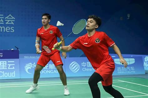 Hasil Bulu Tangkis Asian Games Menit Leo Daniel Bantai Lawan