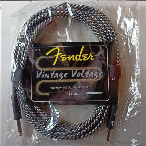 Jual Kabel Jek Jeck Gitar Guitar Bass Merk Fender Meter Shopee