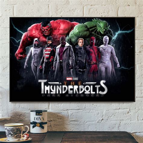 Marvel Studios Thunderbolts Official Home Decor Poster Canvas Rever Lavie