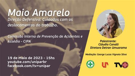 Unipar Promove Capacitação Alusiva à Campanha Maio Amarelo