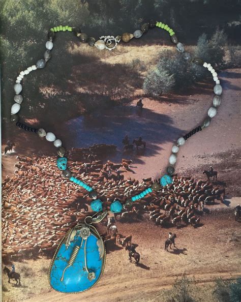 Navajo Large Turquoise Pendant Necklace - Etsy