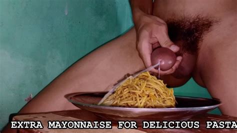 INDONESIAN DICK Cum On Delicious Pasta Pornhub Gay