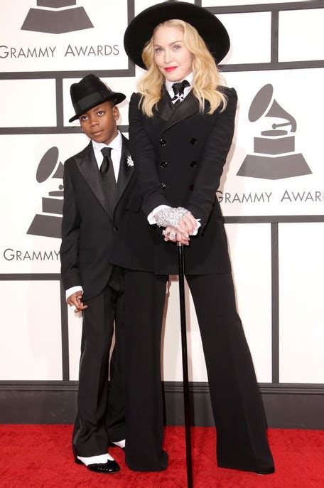 How To Wear Madonnas Menswear Inspired Tuxedo Suit By Ralph Lauren At