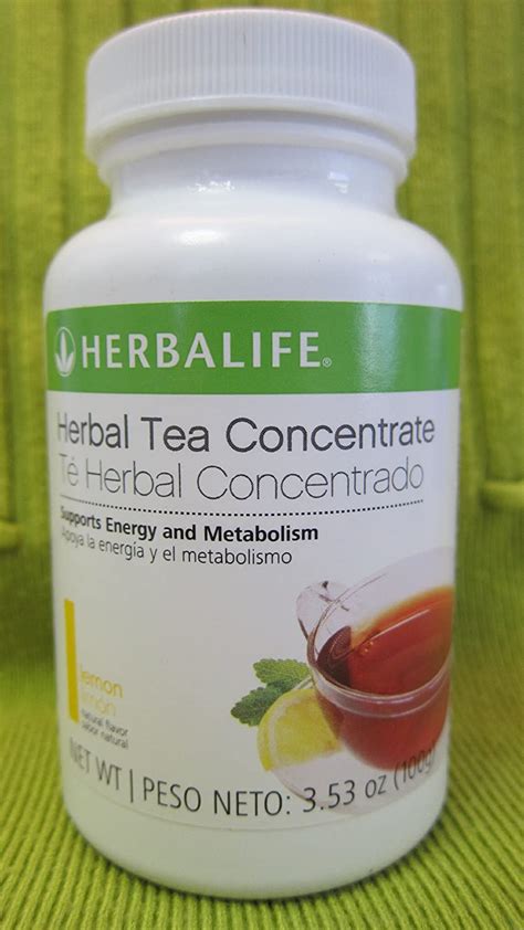 Amazon Herbalife Herbal Tea Concentrate Lemon Flavor Oz