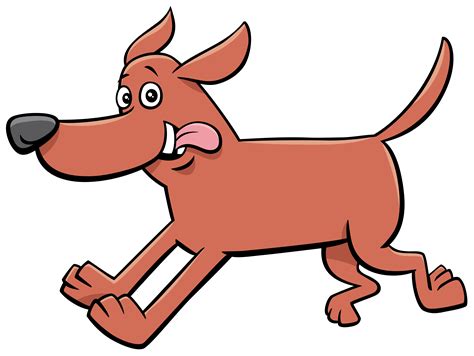 Cartoon Dog Running