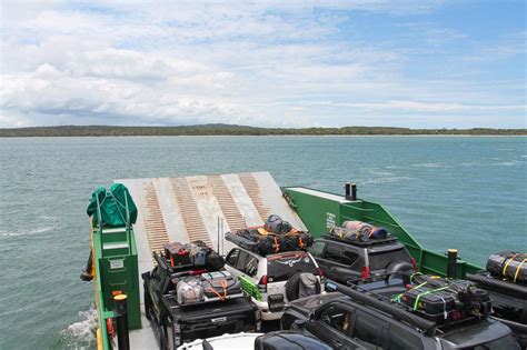 Inskip Point Ferry To K Gari Fraser Island Fraser Tours