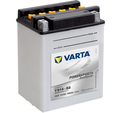 Batterie Moto VARTA YB14 B2 12V 14Ah 190A