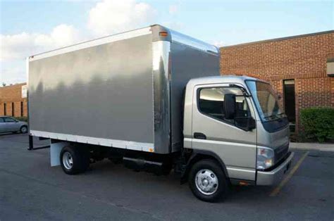 Mitsubishi Fuso FE145 Box Cube Truck Clean Auto 16ft Box (2005) : Van ...