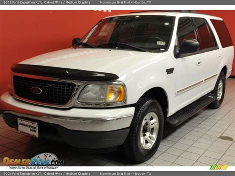 2002 Ford Expedition Xlt Oxford White Medium Graphite Photo 2